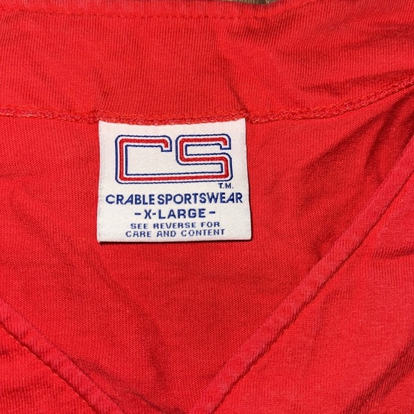 Vintage Crable Sportswear Shirt Indiana Embroidered size XL - Picture 3 of 5